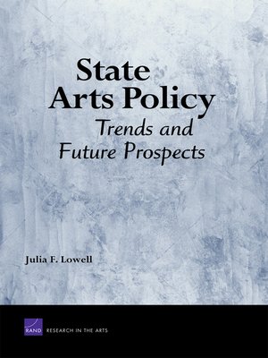 cover image of State Arts Policy